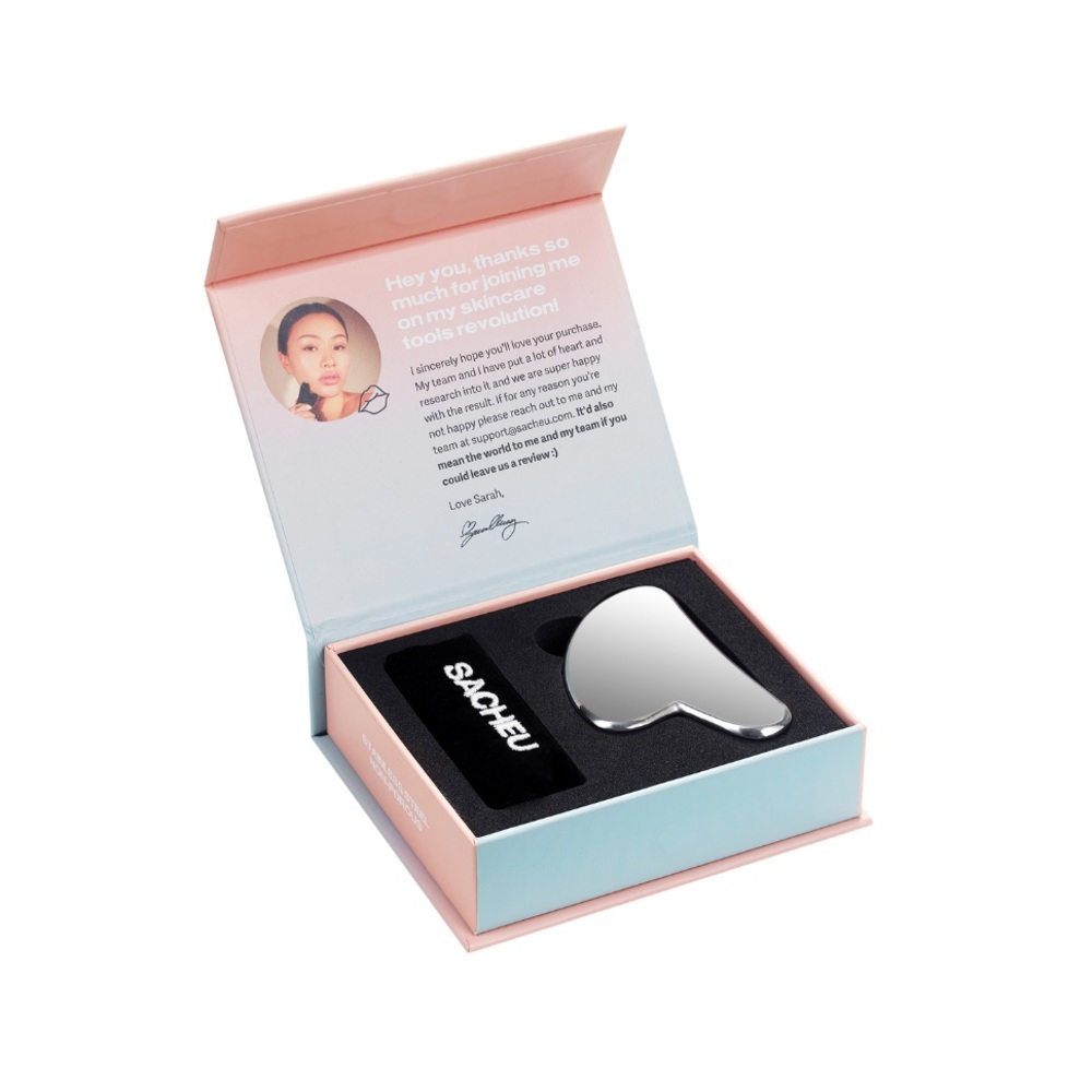 Sacheu Stainless Steel Non-Porous Gua Sha - Picture 4 of 8
